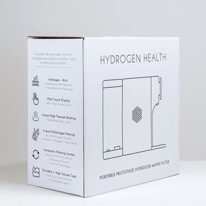 HYDROGEN HEALTH MultiStage Benchtop Hydrogen Water Filter